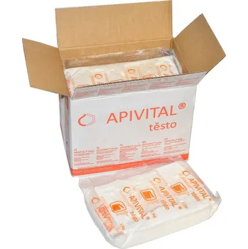 Apivital těsto - cukerné krmivo pro včely Balení: 15 kg (6 x 2,5 kg)