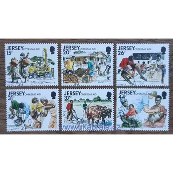 Sběratelství Jersey raz. 553/8 "Overseas Aid"