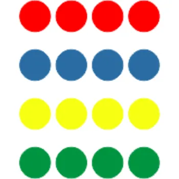 Traiva s.r.o. Značení prosklených ploch kolečko Ø 50 mm Verze: Samolepka ∅ 50 mm - zelené - Kód: 04649