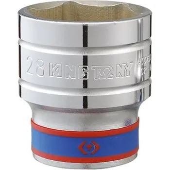 Gola hlavice King Tony 433521MR - Hlavice nástrčná - ořech 1/2", 21 mm, 6-hran, DIN 3124