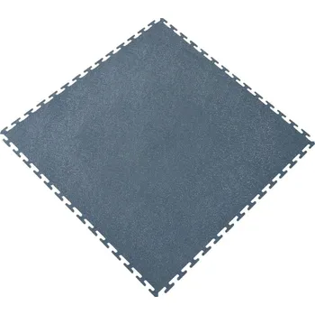 Šedá plastová zátěžová puzzle protiskluzová dlažba Tenax - 57 x 57 x 0,8 cm (80070305) FLOMAT