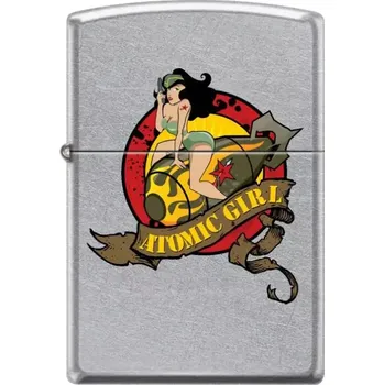 Benzínový zapalovač Zippo Atomic Girl
