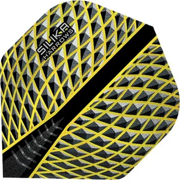 Letky na šipky Harrows Silika žluté, No2, 100 mikronové