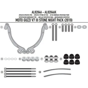 KAPPA UPEVNĚNÍ SEDADEL 100ALBK, 140AK, 140SK MOTO GUZZI V7 III Stone Night Pack (19)
