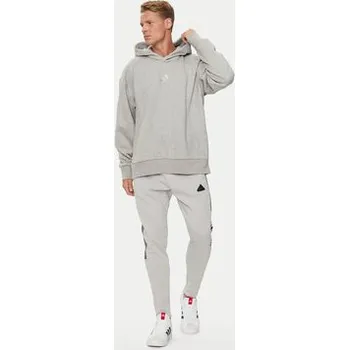 Dámská mikina adidas Mikina ALL SZN Fleece IY4123 Šedá Loose Fit S