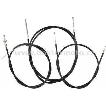 Motodíl Bowdeny - sada 3ks (Babetta typ 210)