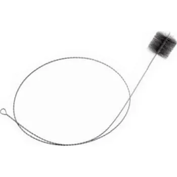 Drátěný kartáč Osborn 0002824213 - Komínová štětka na trubky pr. 125 x 120 mm délka 2m, zvlněný ocelový drát pr. 0,30 mm, Superior