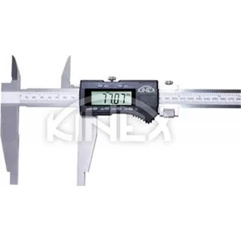 Posuvné měřítko Kinex 6044-05-125 - Posuvné měřítko 500mm digitální s jemným stavěním, vnitřní měření - horní nože, čelisti 125mm, dělení 0,01mm