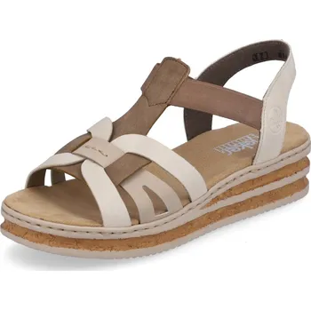 Dámské sandále Rieker 62918-62 béžové