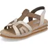 Dámské sandále Rieker 62918-62 béžové, 42