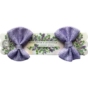 Koupelová kosmetika Soap Mýdlo balené s mašlí 20g - Eucalyptus a Levandule