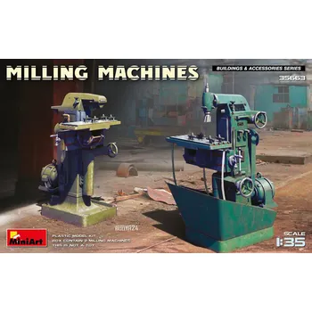 Plastikový model 1/35 Milling Machines (2 pcs.)