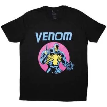 Pánské tričko Merch Marvel Comics: Marvel Comics Unisex T-shirt: Venom Purple Circle (xx-large) XXL