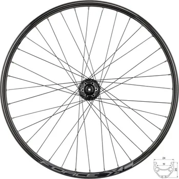 Zapletené kolo FORCE 26" kolo FORCE XC DISC 559x19 - Shimano M475 - 6d - 36d náboj Zadní - rychloupínák - ořech HG uchycení kotouče INTL (6 děr)