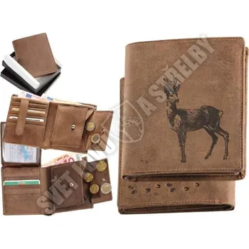 Peněženka Ostatní Kožená peněženka M1 - srnec