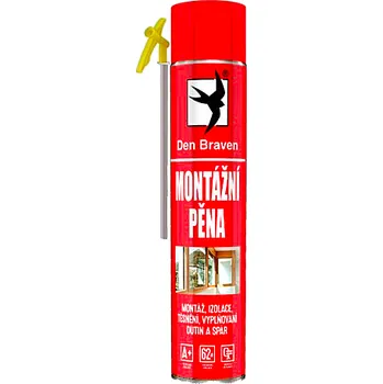 Montážní pěna Nízkoexpanzní montážní polyuretanová pěna DEN BRAVEN