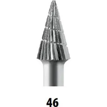 Fréza Medin 229310 - Fréza technická pr. 10x17/57mm, s válcovou stopkou 6mm, HSS, typ 46 zub č. 2
