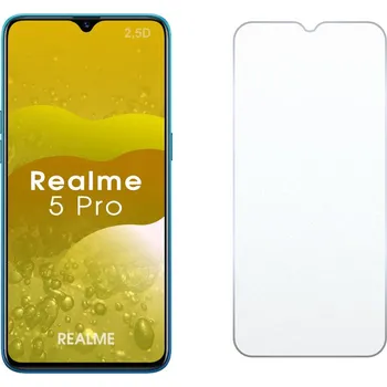 2.5D Ochranné tvrzené sklo na Realme 5 Pro