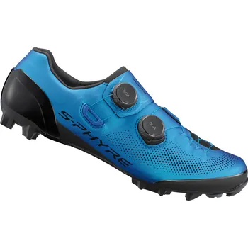 Pánská sportovní obuv SHIMANO MTB obuv SH-XC903, unisex, modrá, 45, širší (SHIMANO MTB obuv SH-XC903, unisex, modrá, 45, širší)