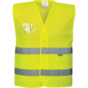 PORTWEST Síťovaná reflexní vesta HiVis