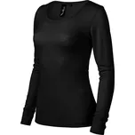 MALFINI Premium® Merino Rise LS 160 Triko dámské Barva: černá, Velikost: XL 1600116