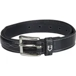 EQUESTRO Pásek kožený černý, vel. 90