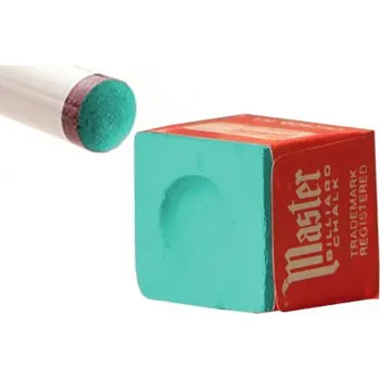 Kulečníková křída Master 1 ks, zelená