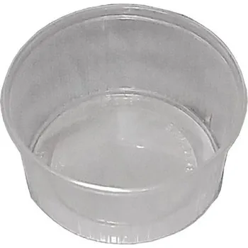 Jednorázové nádobí Miska plastová kulatá PP bez víčka 250ml 100ks/10b