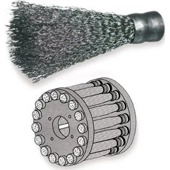 Drátěný kartáč Osborn 0002509498 - Kartáč drátěný štětkový pr. 25 mm, délka 120 mm, ocelový drát 0,5 mm, Superior