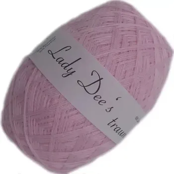 Příze Růžová baby 3n-250m (Lady Dee's Lace Garn - Baby Rosa)