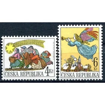 Poštovní známka Česká pošta (1998) č. 198 - 199 ** - Česká republika - Vánoce