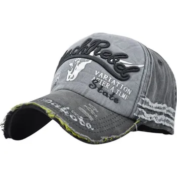 Kšiltovka Bavlněná Kšiltovka Blackrebel Dakota Šedá EDIKO 97k-cube