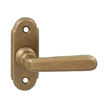 Okenní klika NI - ALT WIEN - půloliva MALÁ 1 okenní půloliva malá 1 OBMP - Staromosaz matný lak