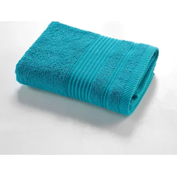 Ručník Modrý froté bavlněný ručník 50x90 cm Tendresse – douceur d'intérieur ID_1631124