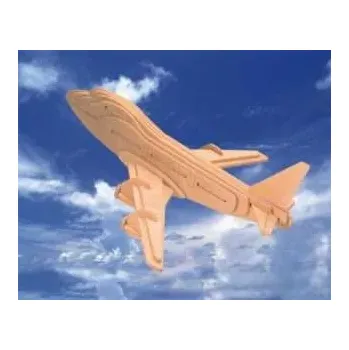 3D puzzle Woodcraft Dřevěné 3D Puzzle Letadlo Boeing