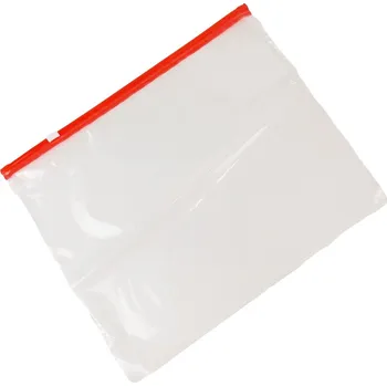 Sáček na potraviny Uzavíratelné ZIP sáčky s posuvným jezdcem, šířka 250, délka 180 mm, 70 µm, transparentní, 50 ks