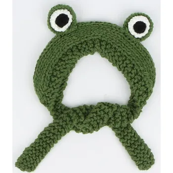 Čepice Roztomilá čepice – žába Barva: zelena