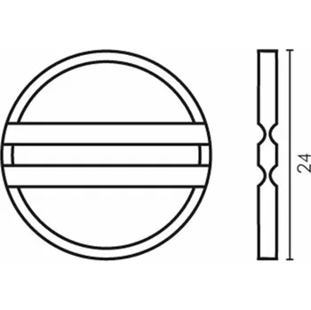 Stolní fotbálek NORDITALIA Kovový žeton typ V k mechanickému mincovníku