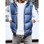 Pánská vesta DSTREET MODRÁ XL