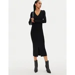 Calvin Klein Úpletové šaty K20K207491 Černá Slim Fit M