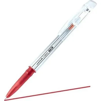 Uni-ball UF-220 - Gelové pero mazací hrot 0,7mm typ UF-220-07 červené