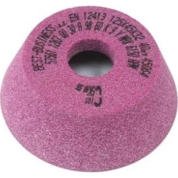 Brusný kotouč Carborundum 429909 - 57561 1256.0915 - Kotouč brusný pr. 125/92x45x32mm, zr. 40, miskovitý 576 světle růžový