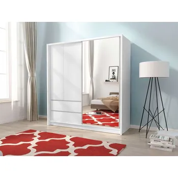 Šatní skříň ArtPS Šatní skříň RHEA 180 | bílá