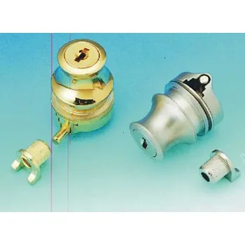 Nábytkové kování Zámek na sklo, ARM 420 chrom