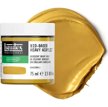 Vodová barva Akrylová barva Liquitex Professional Bio-Based - Bright Gold