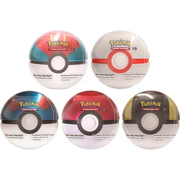 Sběratelská karetní hra Pokémon TCG September Pokeball Tin mix barev