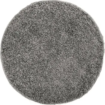 Koberec Kusový koberec LIFE SHAGGY 1500 Grey kruh Rozměr: 120x120 cm