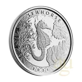 1 unce stříbrná mince Samoa Seekůňchen 2021