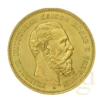 10 Mark zlatá mince Friedrich III von Preußen