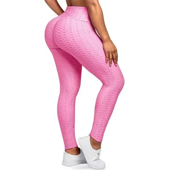 Dámské legíny Dámské Push Up legíny - vel. XL, růžové